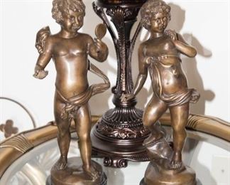 Pair of Bronze 10" Statues (unsigned)