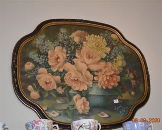 Antique print - lovely frame