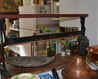 Antique REX paper cutter