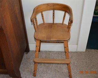 Vintage high chair