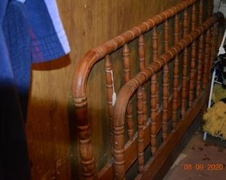 Jenny Lind double bed frame with side rails