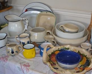 Vintage enamelware
