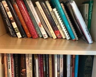 Cookbooks, Many signed by authors