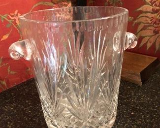 Crystal ice bucket