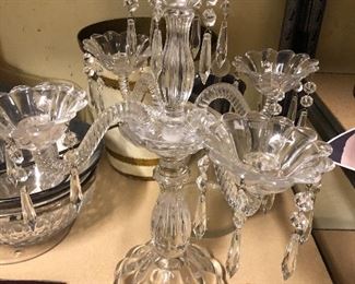 Shannon Crystal candelabra 