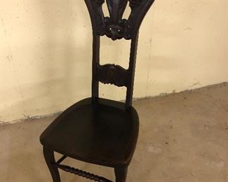 Carved chair