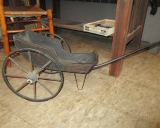 Victorian doll cart