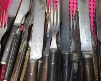 antique forks & knives