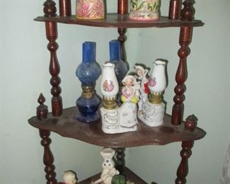corner shelf & small items