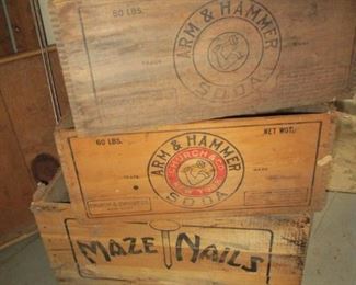 advertising crates
