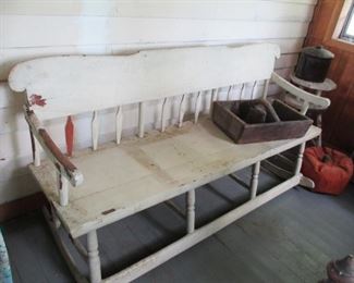 rocking bench