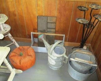 tin planters & plant containers