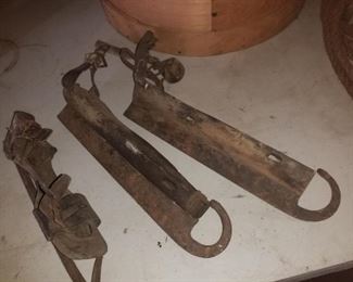antique ice skates
