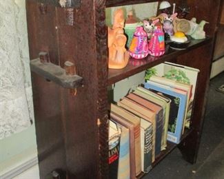 bookcase is in the style of Roycroft