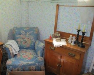 chair & washstand