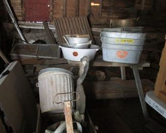 galvanized tubs
