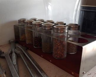 STAINLESS STEEL SPICE RACK