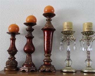 #8 $30.00  Lot candle holders 