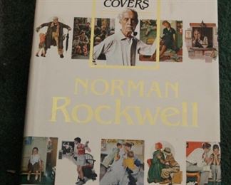 #50 $15.00 Hardcover Norman Rockwell “covers” book