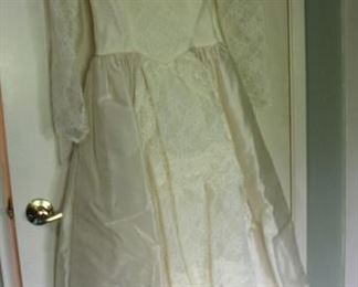 #54B $50.00  Wedding dress 
