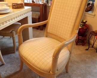one of 8 Henredon chairs will sell separately
