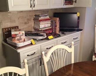 Cookbooks, TV, Corning Ware, Etc.