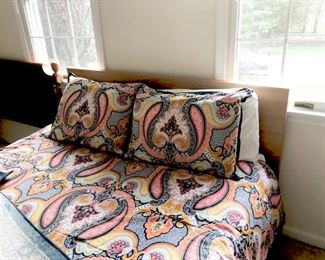 Queen Bed and Headboard