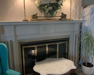 marble top table