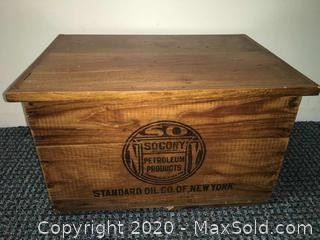 Standard Oil Company of New York Cup Grease Box