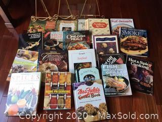An assortment of cookbooks - Lot 1