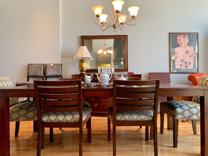 Ethan Allen dining table and chairs