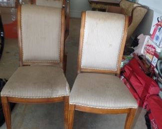 set four chairs Henredon  all $100
