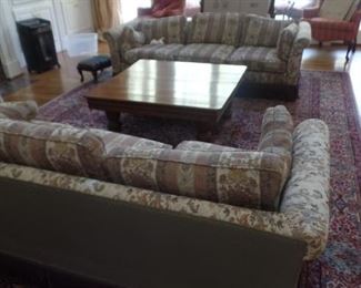 pair vintage sofas pair  $450