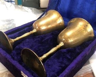 Brass Goblets