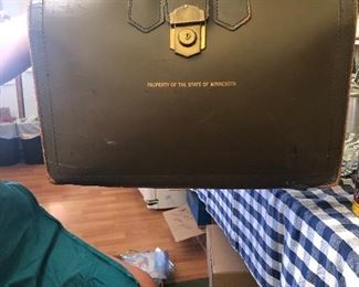 vintage brief case