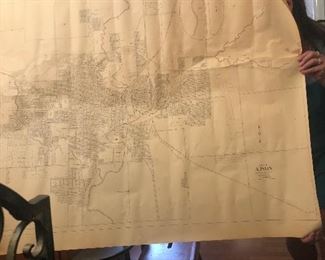 Old map of Austin, Minnesota