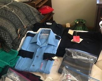 vintage police uniforms