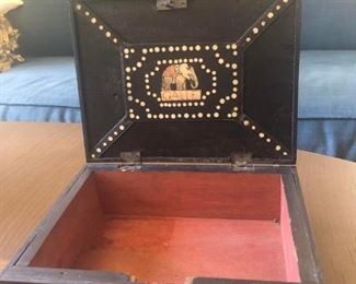 Second porcupine box, inside lock mechanism missing.