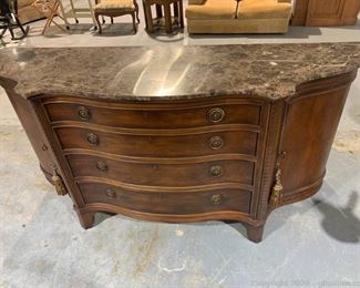 Century Furniture Marble Top Sideboard