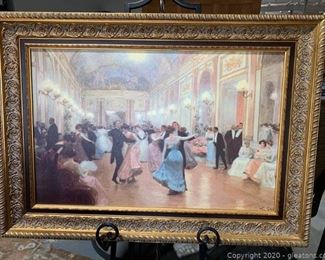 An Elegant Soiree by victor Gabriel Gilbert