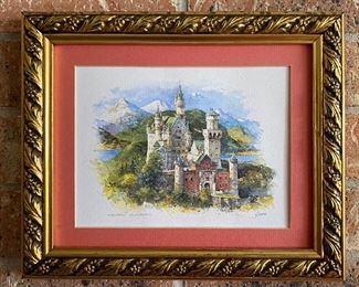 Framed Konigsschloss Neuschwanstein