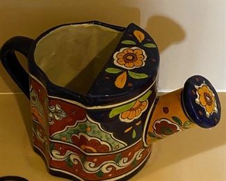 Talavera Watering Can