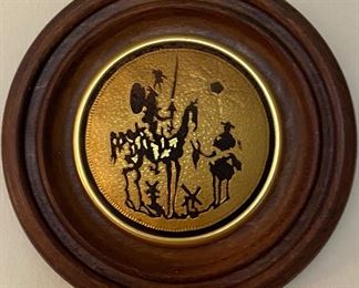 Assorted Gold Overlay Framed Art