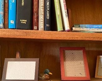 Assorted Books & Picture Frames