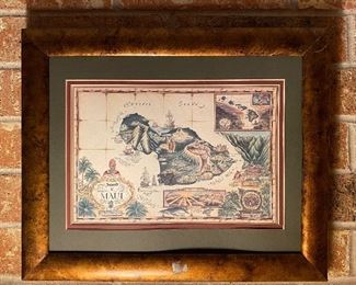 Framed Maui Print