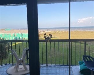 The view from the living room ....