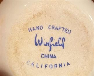 Winfield China Hand Crafted Pottery Bird of Paradise