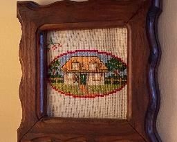 Terra Cotta Decor, Needlepoint