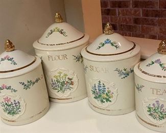 Lenox Cannisters 