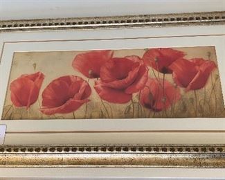 Decor Art Poppies 27" x15.25